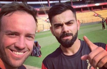 WATCH: Kohli drives around in a gypsy with ABD, Gayle and Watson