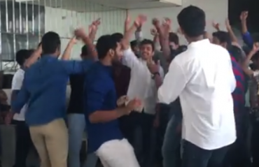 WATCH: Shuttlers showing off their dancing skills at a success party