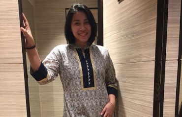 PBL 2017-18: WATCH --Indonesian shuttler Pia Zebadiah in an Indian attire