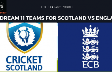 Fantasy Cricket: Dream11 tips for Scotland vs England