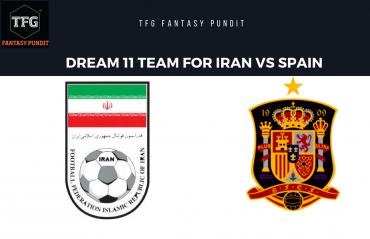 World Cup Fantasy Football- Dream 11 tips for Iran vs Spain -- IRN vs ESP