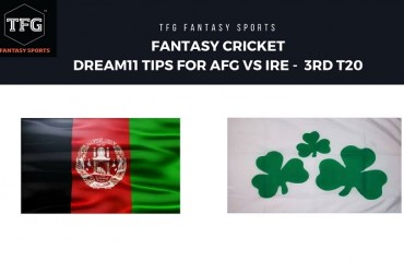 Fantasy Cricket: Dream11 tips in Hindi for 3rd T20-- Ireland v Afghanistan
