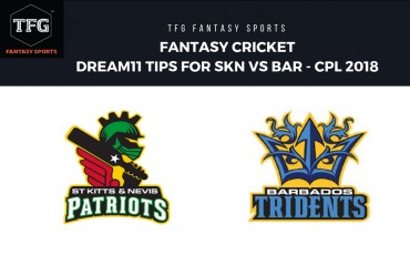 Fantasy Cricket - Dream 11 tips for SKN vs BT -- CPL T20