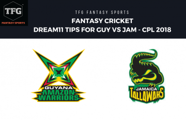 Fantasy Cricket - Dream 11 tips for -- CPLT20 Guyana Amazon Warriors vs Jamaica Tallawahs