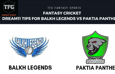 Fantasy Cricket: Dream 11 tips for Balkh Legends vs Paktia Panthers -- Afghan T20