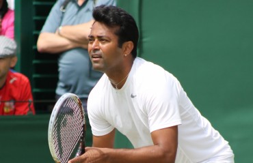 Leander Paes Wins 16th Grand Slam Title Partners Martina Hingis to Wimbledon Crown