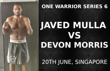 Indian MMA -- Javed Mulla ready for ONE FC's Warrior Series, faces Devon Morris on June 20th