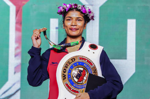 WATCH: Nikhat, Lovlina make it four golds for India at IBA Women's World Boxing Championships