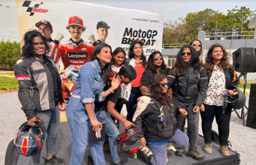 Build up to MotoGP Bharat continues - 400 bikers kick off multi-city rally in Hyderabad