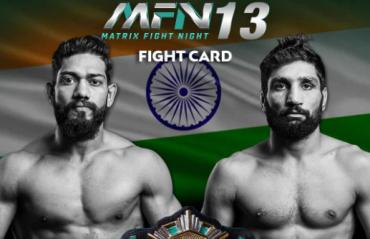 Matrix Fight Night announces Featherweight title bout between Sanjeet Budhwar & Shyamanand