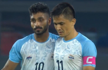 HIGHLIGHTS: India bounce back with thin win in Asian Games, Sunil Chhetri scores penalty clincher