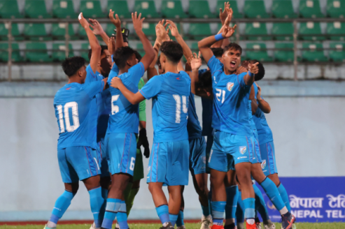 WATCH: India beat Nepal in thrilling penalties at SAFF U-19; set up finale clash with Pakistan
