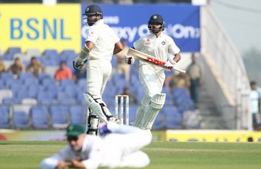 3rd Test: SA face spin challenge after India post 215 on Day 1