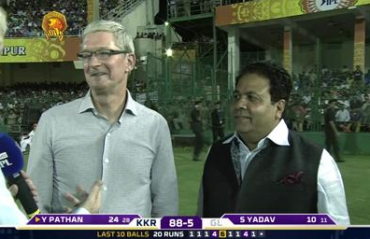 Apple Inc CEO Tim Cook: I have never felt anything like the IPL before