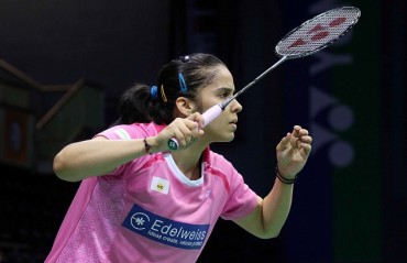 Saina the only Indian shuttler to qualify for the QF of Indonesia SSP