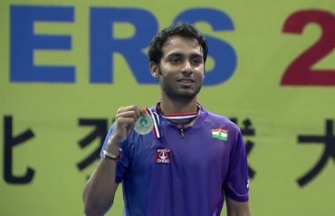Sourabh Verma clinches first GP title at Chinese Taipei GP, opponent Daren retires midway