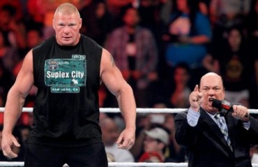 WATCH: Paul Heyman makes huge announcement about Brock Lesnar